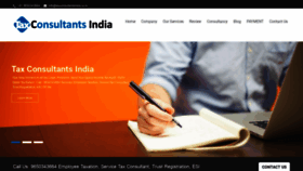 What Taxconsultantsindia.co.in website looked like in 2019 (5 years ago)