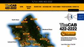 What Thecabhawaii.com website looked like in 2019 (5 years ago)