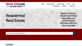 What Terrafirmarealestate.ca website looked like in 2019 (6 years ago)