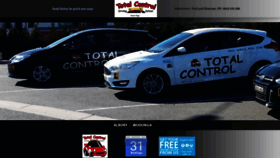 What Totalcontroldriving.com.au website looked like in 2019 (5 years ago)