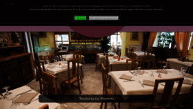 What Trattorialamoretta.it website looked like in 2019 (5 years ago)