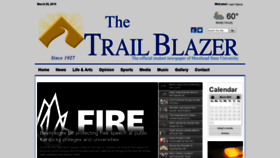 What Thetrailblazeronline.net website looked like in 2019 (5 years ago)