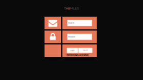 What Tabmiles.com website looked like in 2019 (5 years ago)