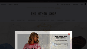What Theothershop.com.au website looked like in 2019 (5 years ago)