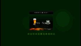 What Tsingtao.com.cn website looked like in 2019 (5 years ago)