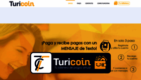 What Turicoin.net website looked like in 2019 (5 years ago)