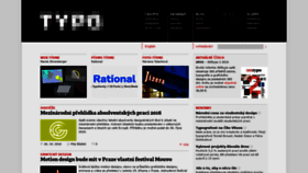 What Typo.cz website looked like in 2019 (5 years ago)