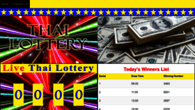 What Thai-lottery.info website looked like in 2019 (5 years ago)