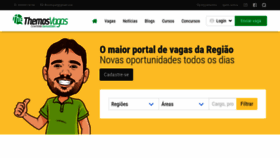 What Themosvagas.com.br website looked like in 2019 (5 years ago)
