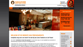 What Tandartsrosmalen.nl website looked like in 2019 (5 years ago)