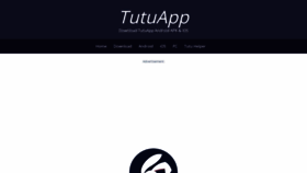 What Tutuappx.com website looked like in 2019 (5 years ago)