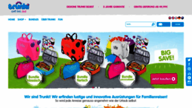 What Trunki-kinderkoffer.de website looked like in 2019 (5 years ago)