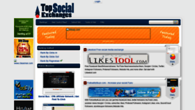 What Topsocialexchanges.com website looked like in 2019 (5 years ago)