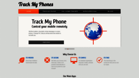 What Trackmyphones.com website looked like in 2019 (5 years ago)