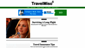 What Travelmiso.com website looked like in 2019 (5 years ago)