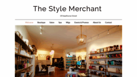 What Thestylemerchant.ca website looked like in 2019 (6 years ago)
