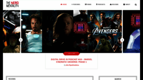 What Thenerdmentality.com website looked like in 2019 (5 years ago)