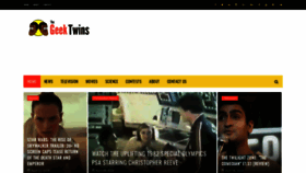What Thegeektwins.com website looked like in 2019 (5 years ago)