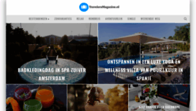 What Travelersmagazine.nl website looked like in 2019 (5 years ago)