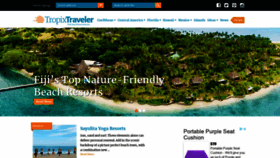 What Tropixtraveler.com website looked like in 2019 (5 years ago)