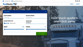 What Truckquote.com website looked like in 2019 (5 years ago)