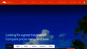 What Travelsupermarket.com website looked like in 2019 (5 years ago)