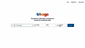 What Trivago.es website looked like in 2019 (5 years ago)