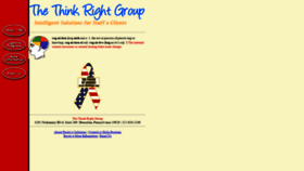 What Thinkright.com website looked like in 2019 (5 years ago)