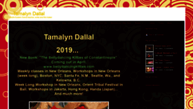 What Tamalyndallal.com website looked like in 2019 (5 years ago)