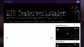 What Teaterverkstaden.se website looked like in 2019 (5 years ago)