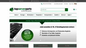 What Topserverparts.com website looked like in 2019 (5 years ago)
