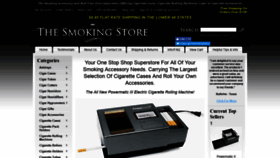 What Thesmokingstore.com website looked like in 2019 (5 years ago)