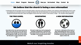 What Thelastreformation.com website looked like in 2019 (5 years ago)