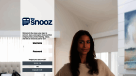 What Thesnooz.com website looked like in 2019 (5 years ago)