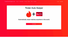 What Tinderautoswiper.com website looked like in 2019 (5 years ago)