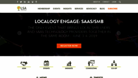 What Thelsa.org website looked like in 2019 (5 years ago)