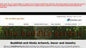 What Thebuddhagarden.com website looked like in 2019 (5 years ago)