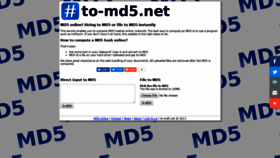 What To-md5.net website looked like in 2019 (5 years ago)