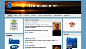 What Tromsoskolen.no website looked like in 2019 (5 years ago)