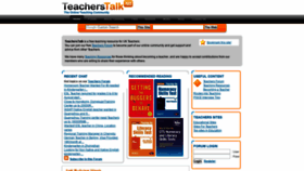 What Teacherstalk.co.uk website looked like in 2019 (5 years ago)