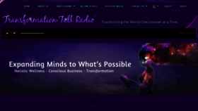 What Transformationtalkradio.com website looked like in 2019 (5 years ago)