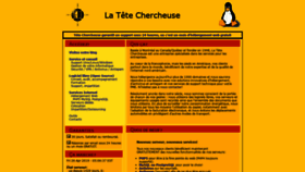 What Tetechercheuse.ca website looked like in 2019 (5 years ago)