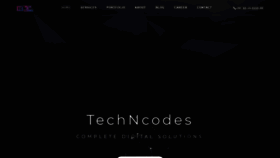What Techncodes.com website looked like in 2019 (5 years ago)