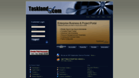 What Taskland.com website looked like in 2019 (4 years ago)