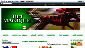 What Turfmagique.blogspot.com website looked like in 2019 (5 years ago)