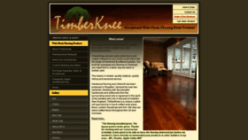 What Timberknee.com website looked like in 2019 (4 years ago)