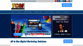 What Tricitymarketing.com website looked like in 2019 (5 years ago)