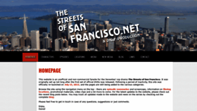 What Thestreetsofsanfrancisco.net website looked like in 2019 (5 years ago)