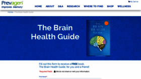 What Thebrainhealthguide.com website looked like in 2019 (5 years ago)