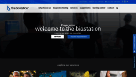 What Thebiostation.com website looked like in 2019 (5 years ago)